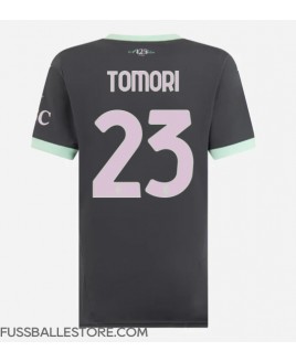 Günstige AC Milan Fikayo Tomori #23 3rd trikot Damen 2024-25 Kurzarm